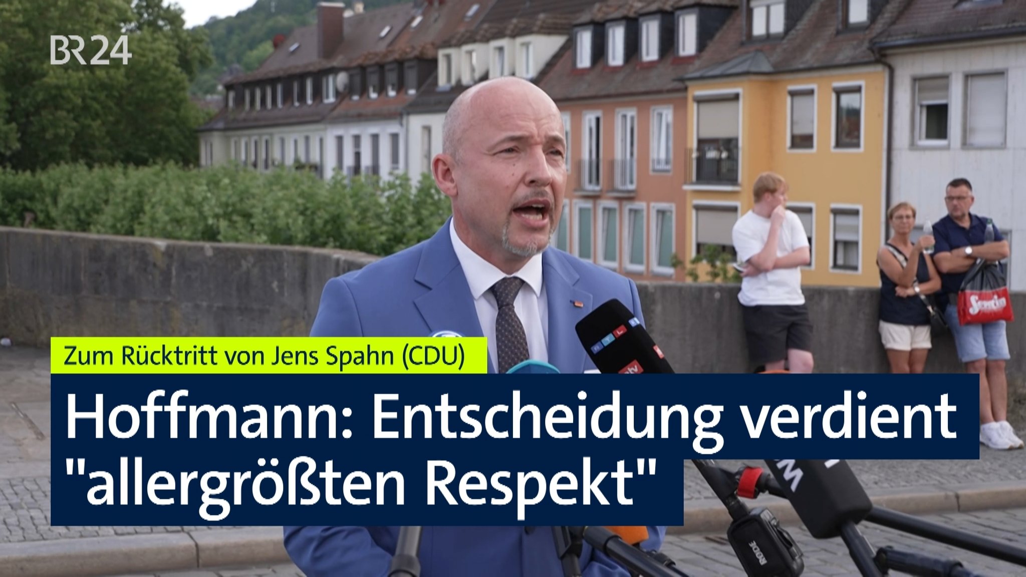 Hoffmann im Interview: Entscheidung verdient "allergrößten Respekt" | Bild: BR Hoffmann im Interview: Entscheidung verdient "allergrößten Respekt"