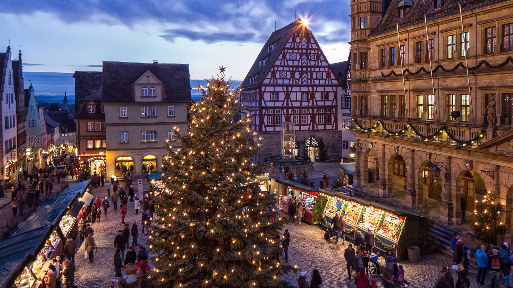 Reiterlesmarkt Rothenburg o.d. Tauber- Marktplatz 