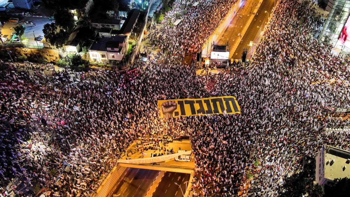 "Bibi Ciao": Israelis demonstrieren erneut gegen Justizreform