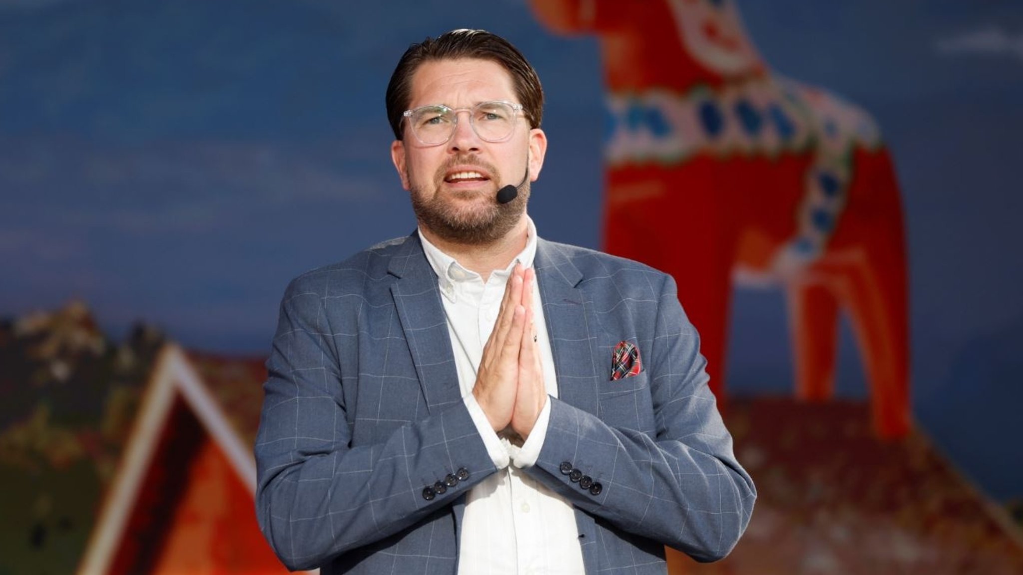  Jimmie Åkesson, Vorsitzender der Schwedendemokraten.