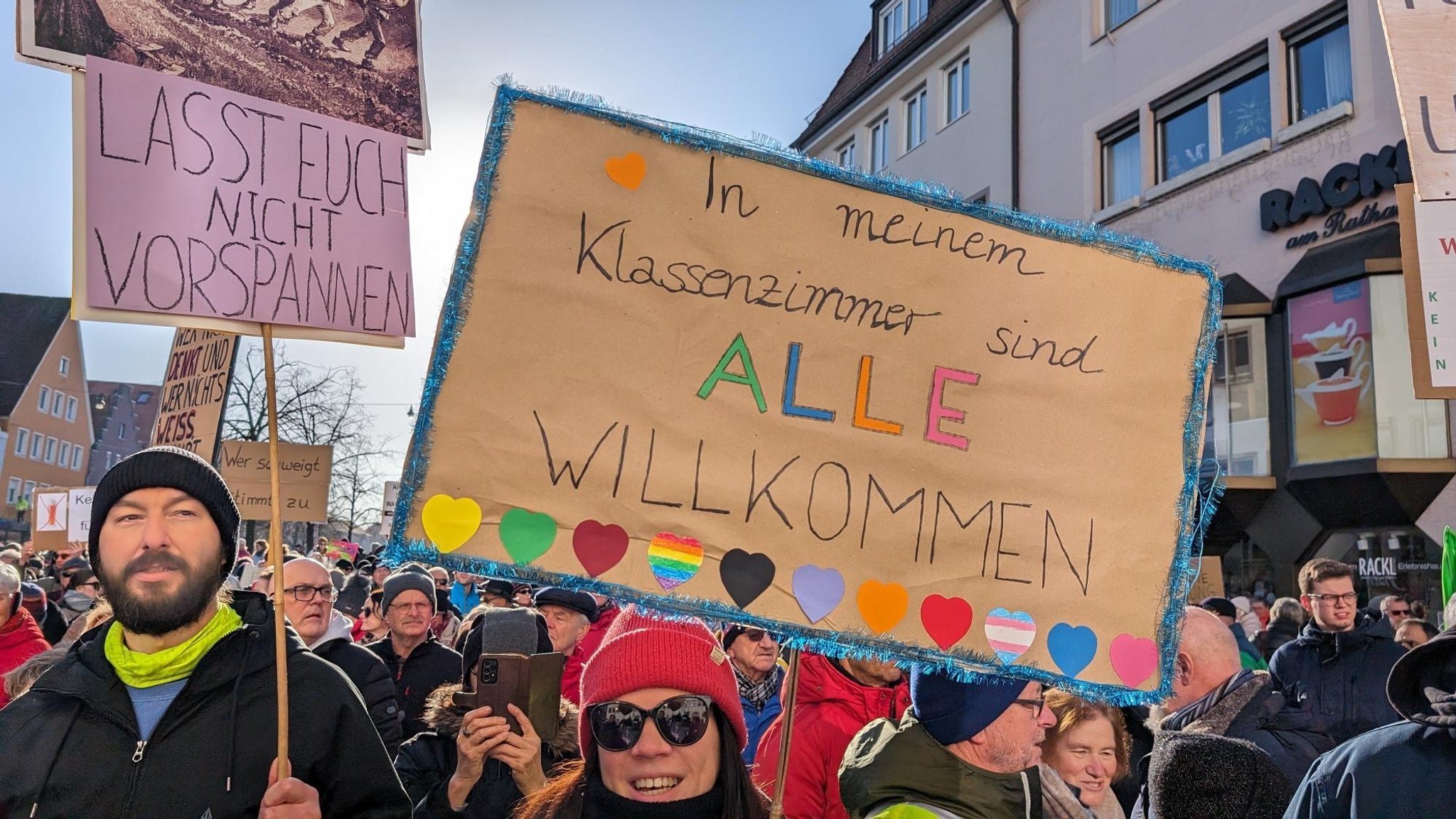 Demo in Neumarkt / Oberpfalz