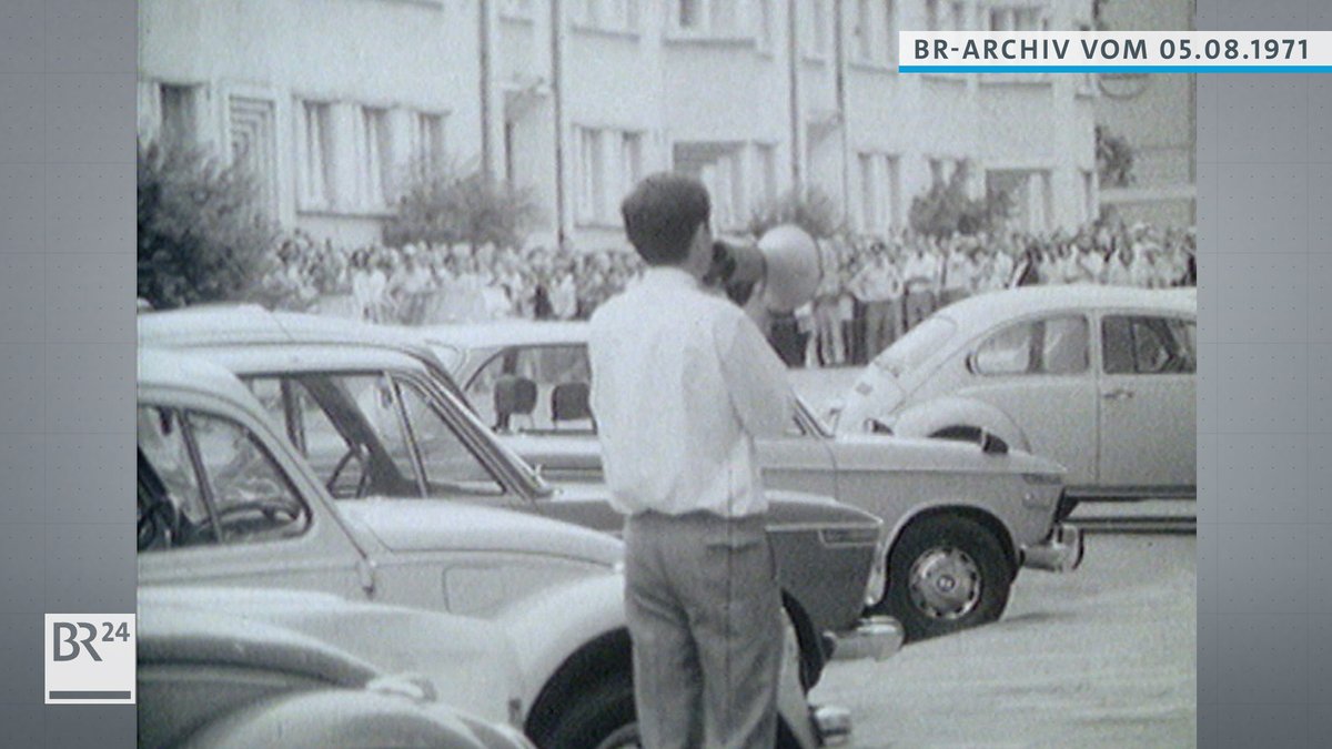 #BR24Zeitreise: Banküberfall in München 1971