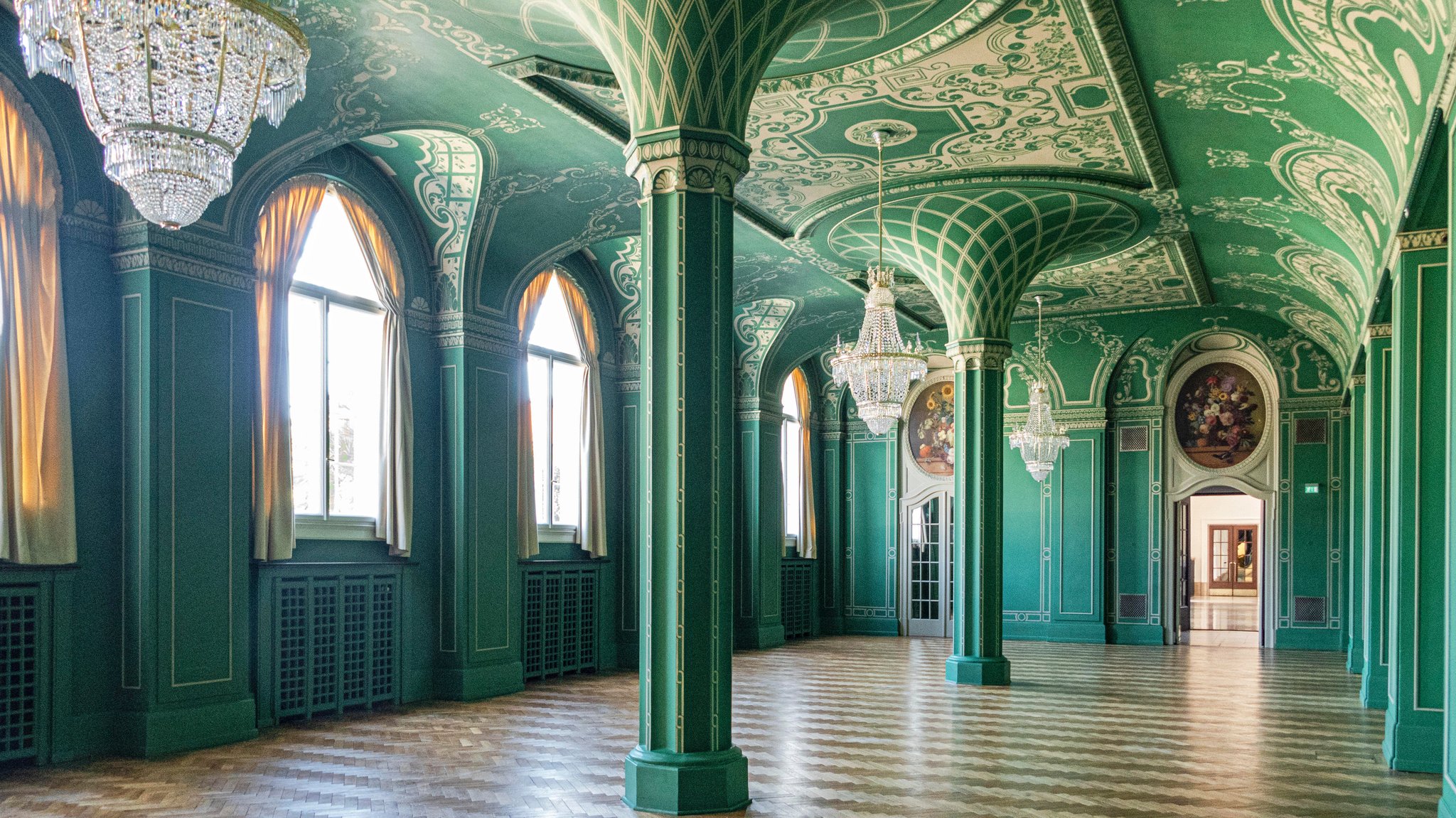 Bad Kissingen: Grüner Saal im Regentenbau. 