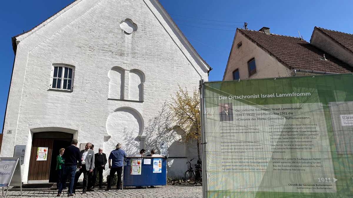 "Lernort Synagoge" in Buttenwiesen 