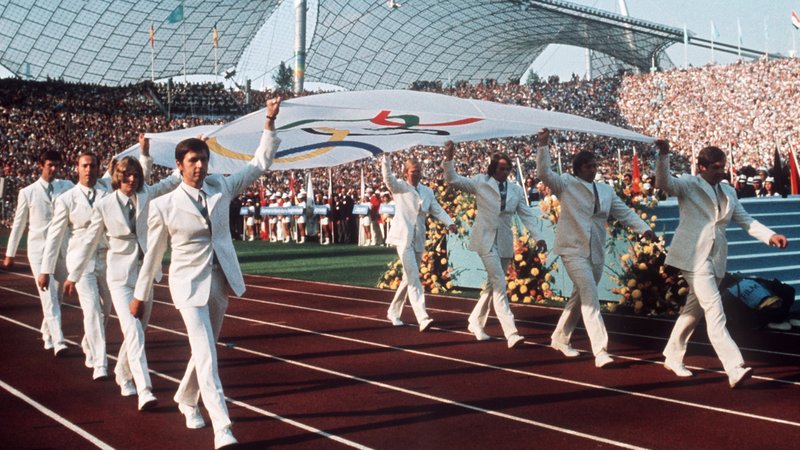 Olympia-Eröffnungsfeier im Münchner Olympiastadion | Archivbild vom 26.08.1972