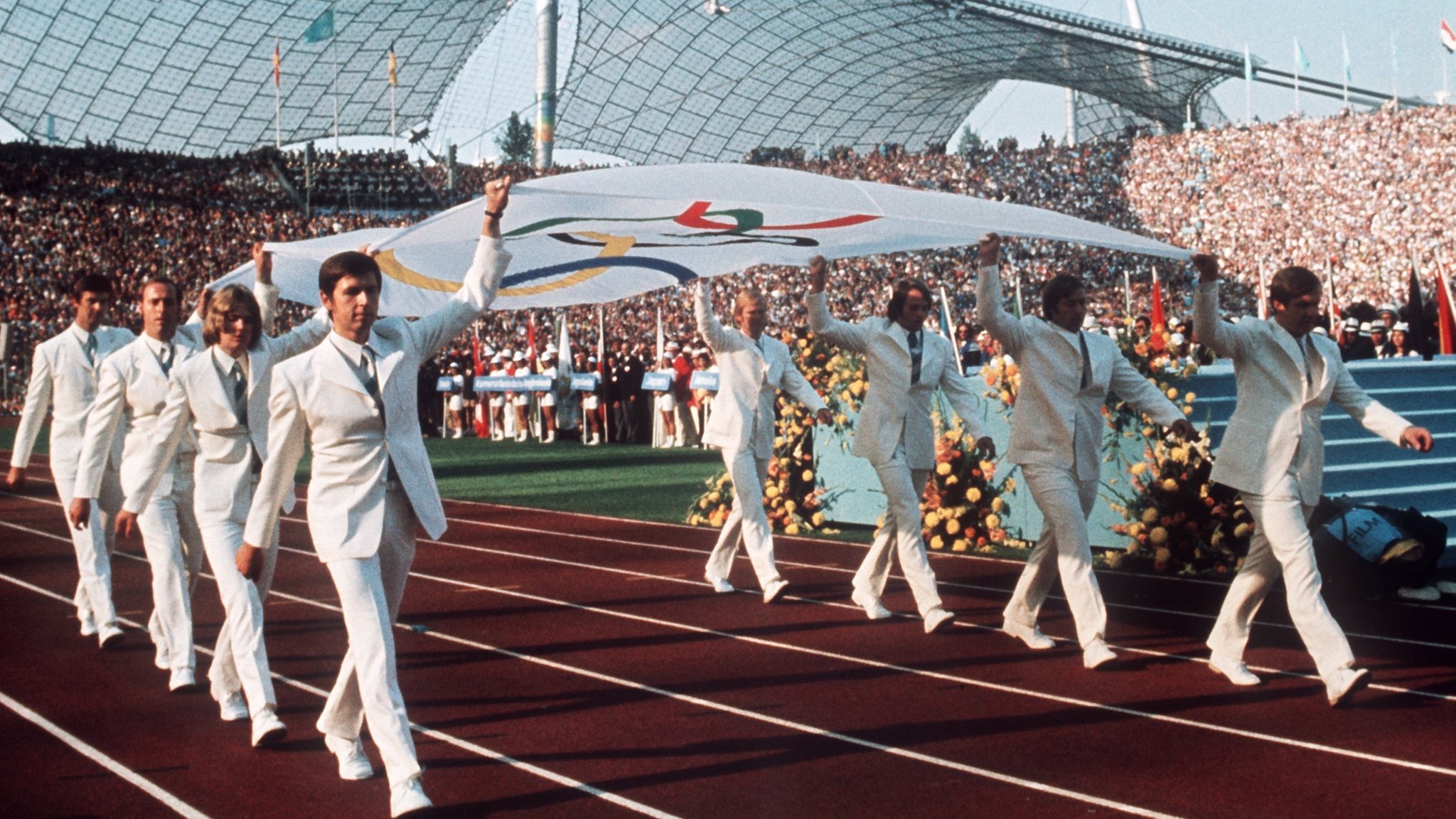 Olympia-Eröffnungsfeier im Münchner Olympiastadion | Archivbild vom 26.08.1972