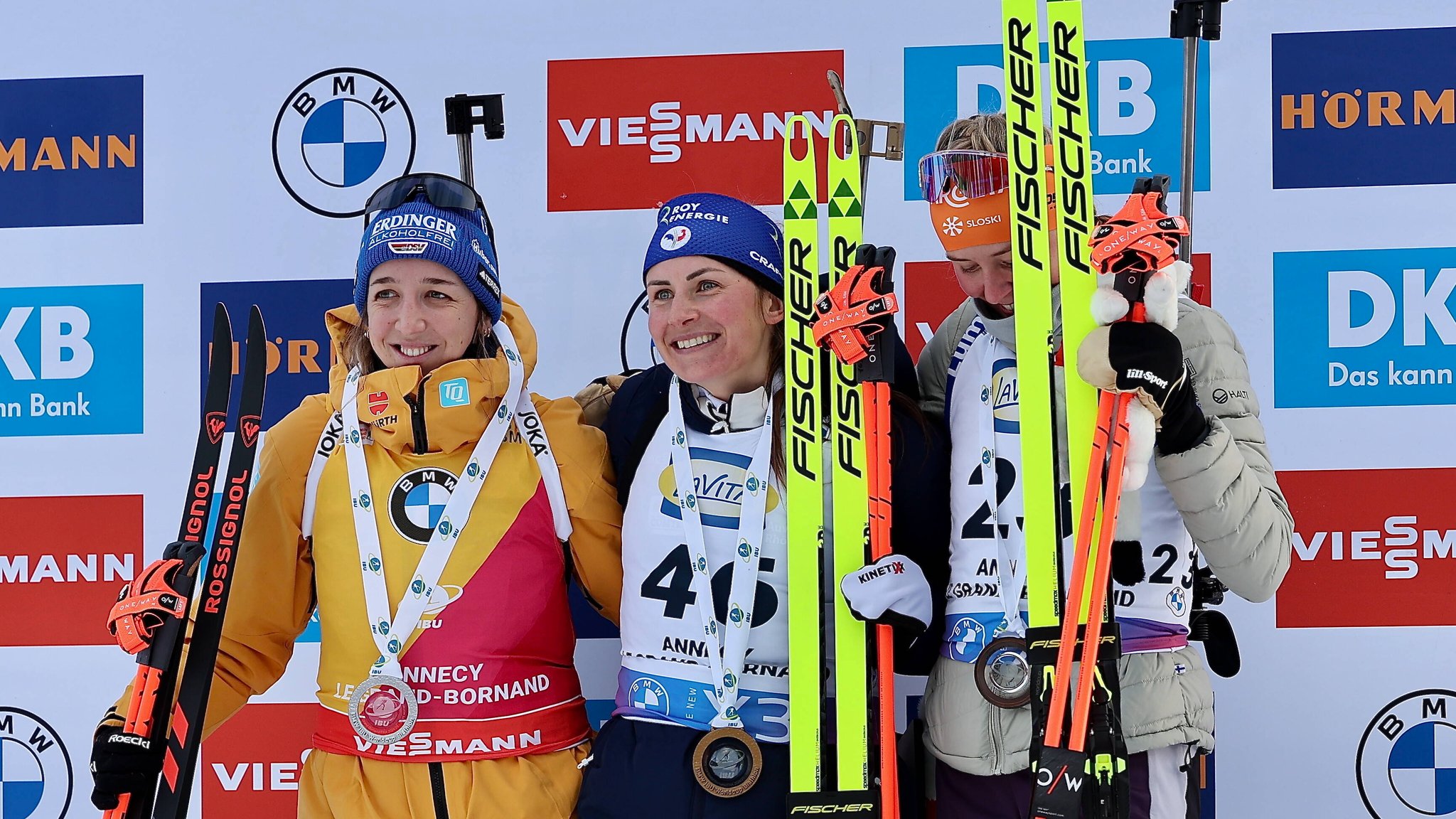 Franziska Preuss in Le Grand-Bornand 