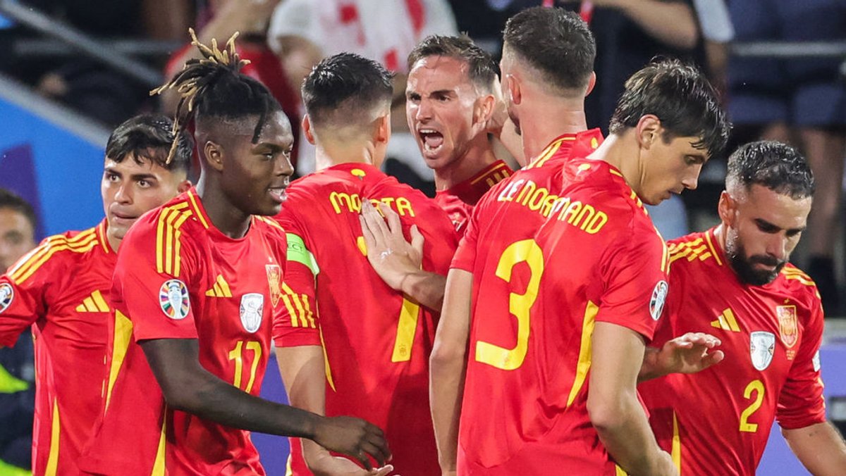 Spanien schlägt Georgien und ist nächster Gegner der DFB-Elf