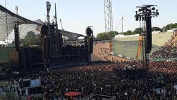 Olympiastadion vor Konzertbeginn | Bild:BR/Stefanie Wagner
