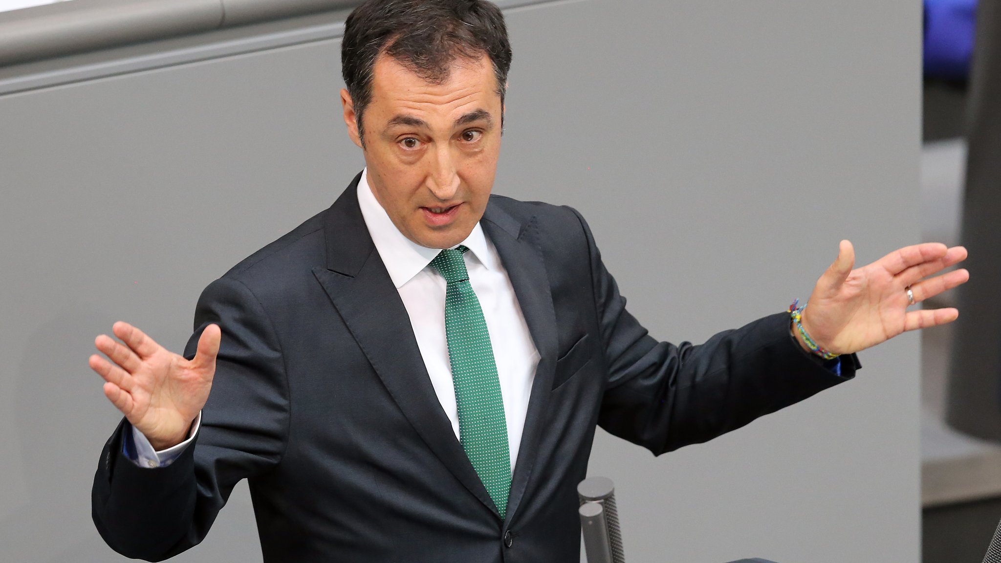 Cem Özdemir bei einer Rede im Deutschen Bundestag