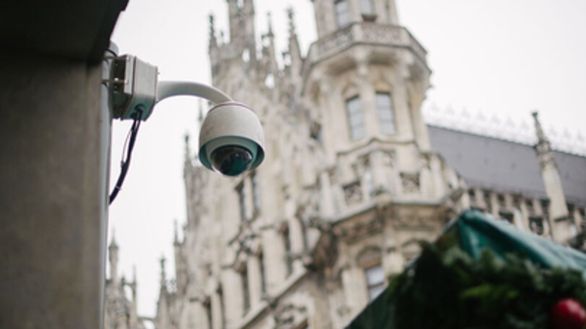 Überwachungskamera in München