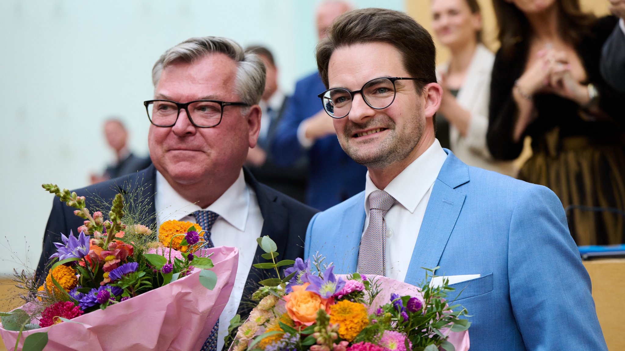 Einer für Justiz, einer für Jugend: Zwei neue Minister in Bayern