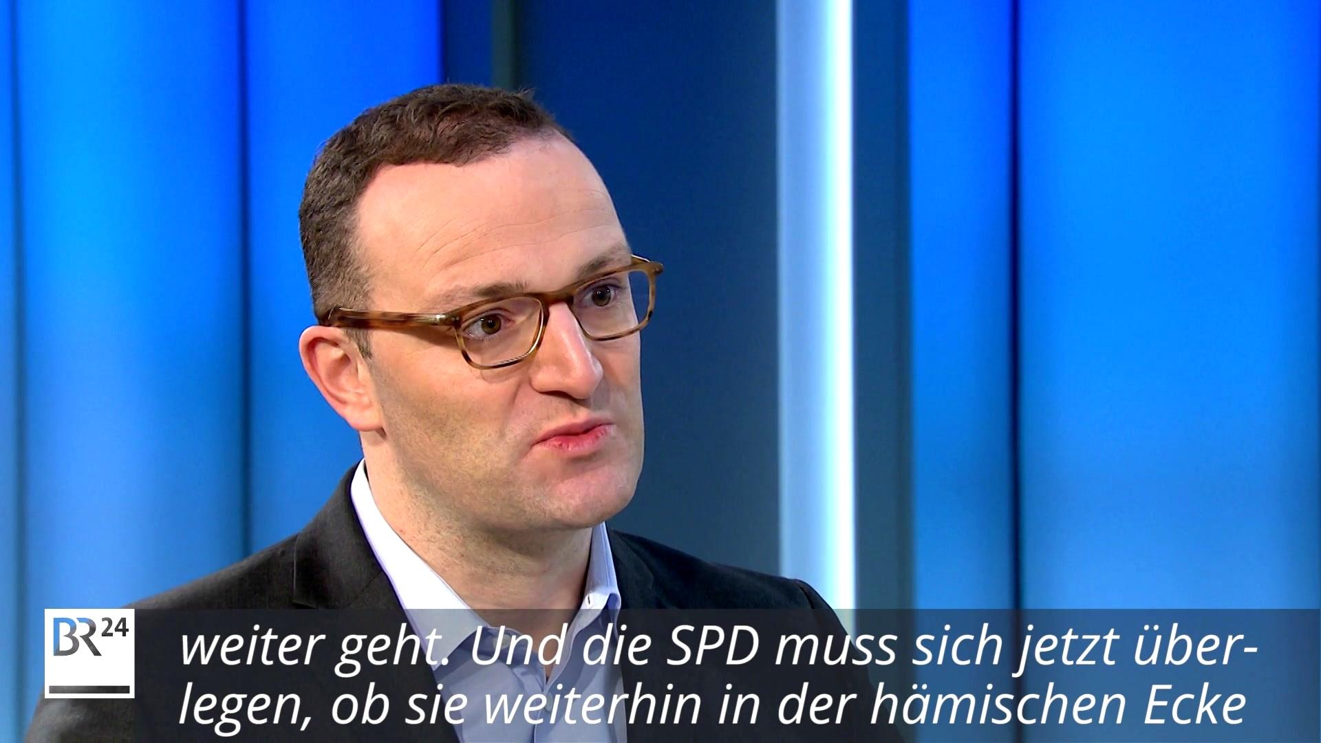 Spahn Sieht SPD In Der Pflicht | BR24