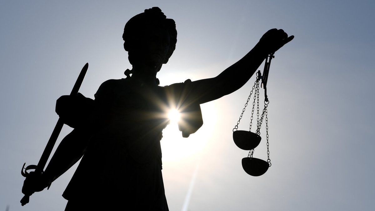 Symbolbild für Recht und Gerechtigkeit: Die Statue der Justitia.
