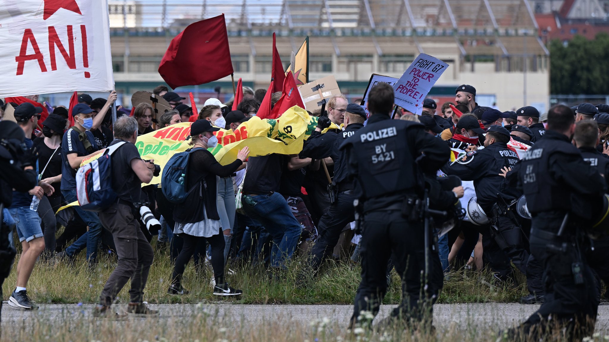 G7-Demonstration in München