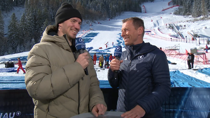 Felix Neureuther und Markus Othmer | Bild: BR Felix Neureuther und Markus Othmer