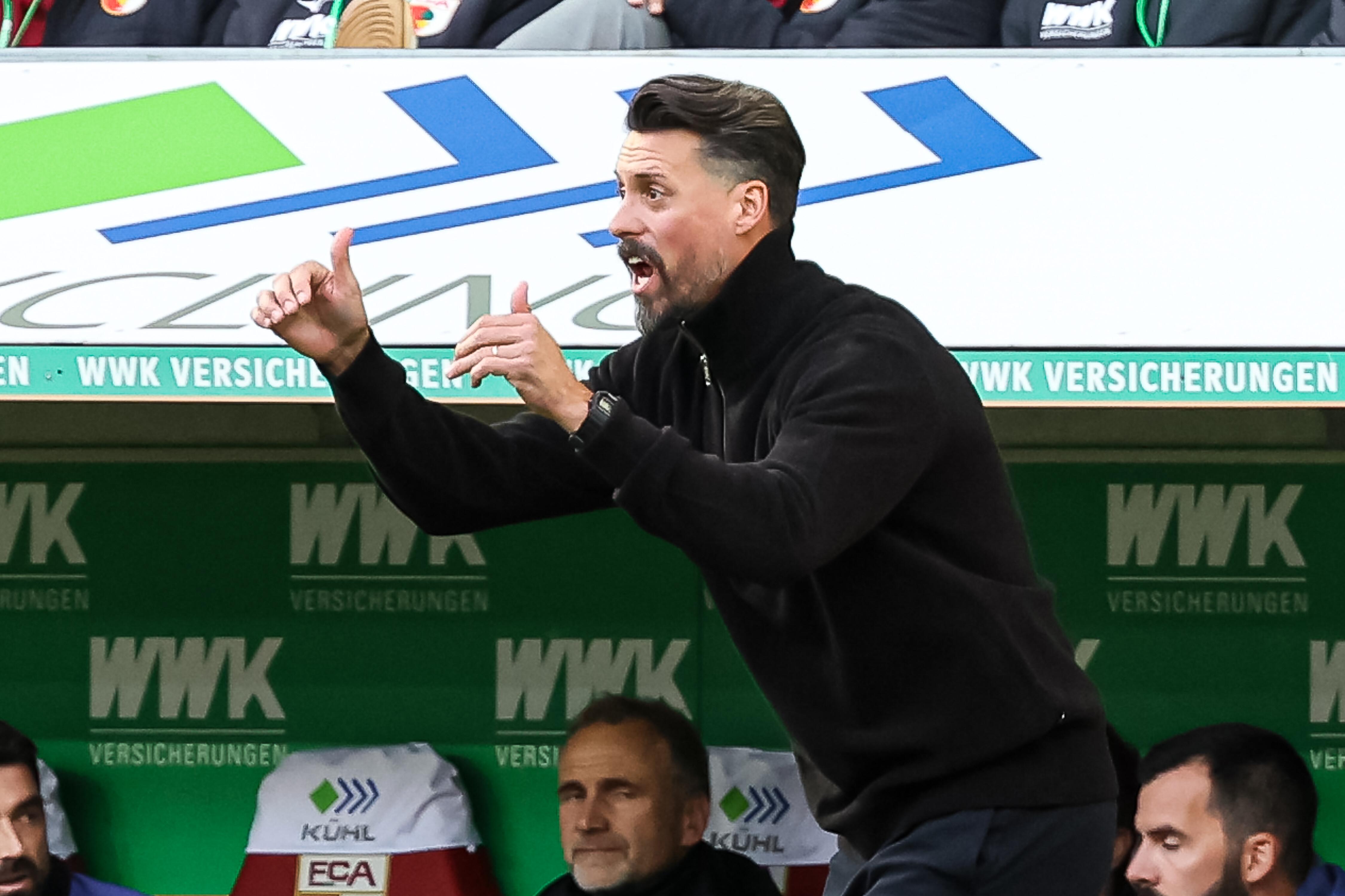 Sandro Wagner, Trainer des FC Augsburg