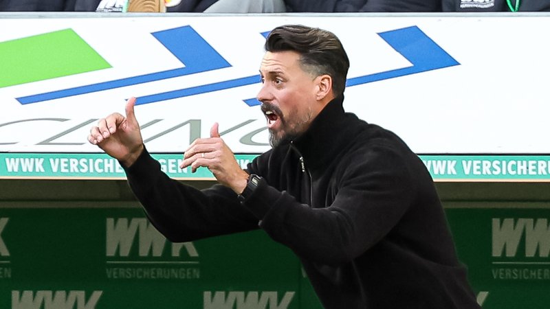 Sandro Wagner, Trainer des FC Augsburg | Bild: picture-alliance/dpa Sandro Wagner, Trainer des FC Augsburg