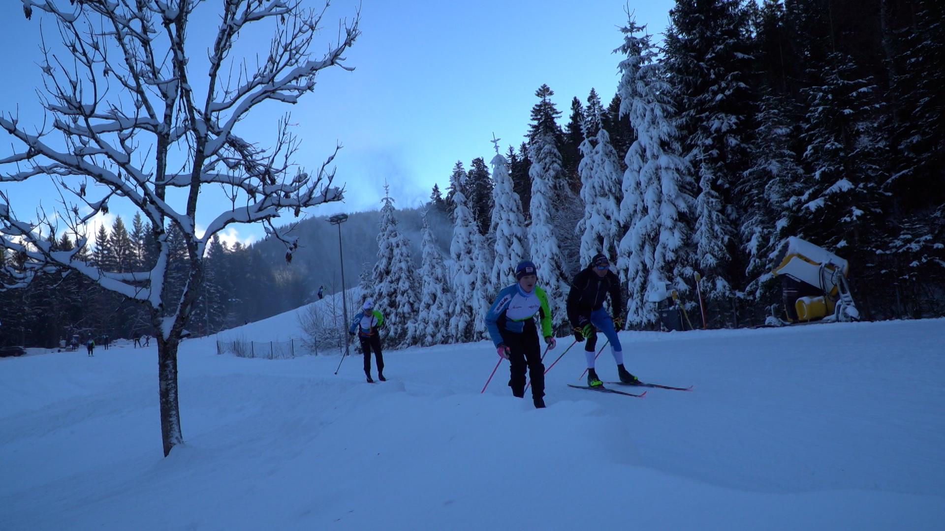 Seit Mitte November wird in Leutasch in Tirol trainiert - Snowfarming macht es möglich. 