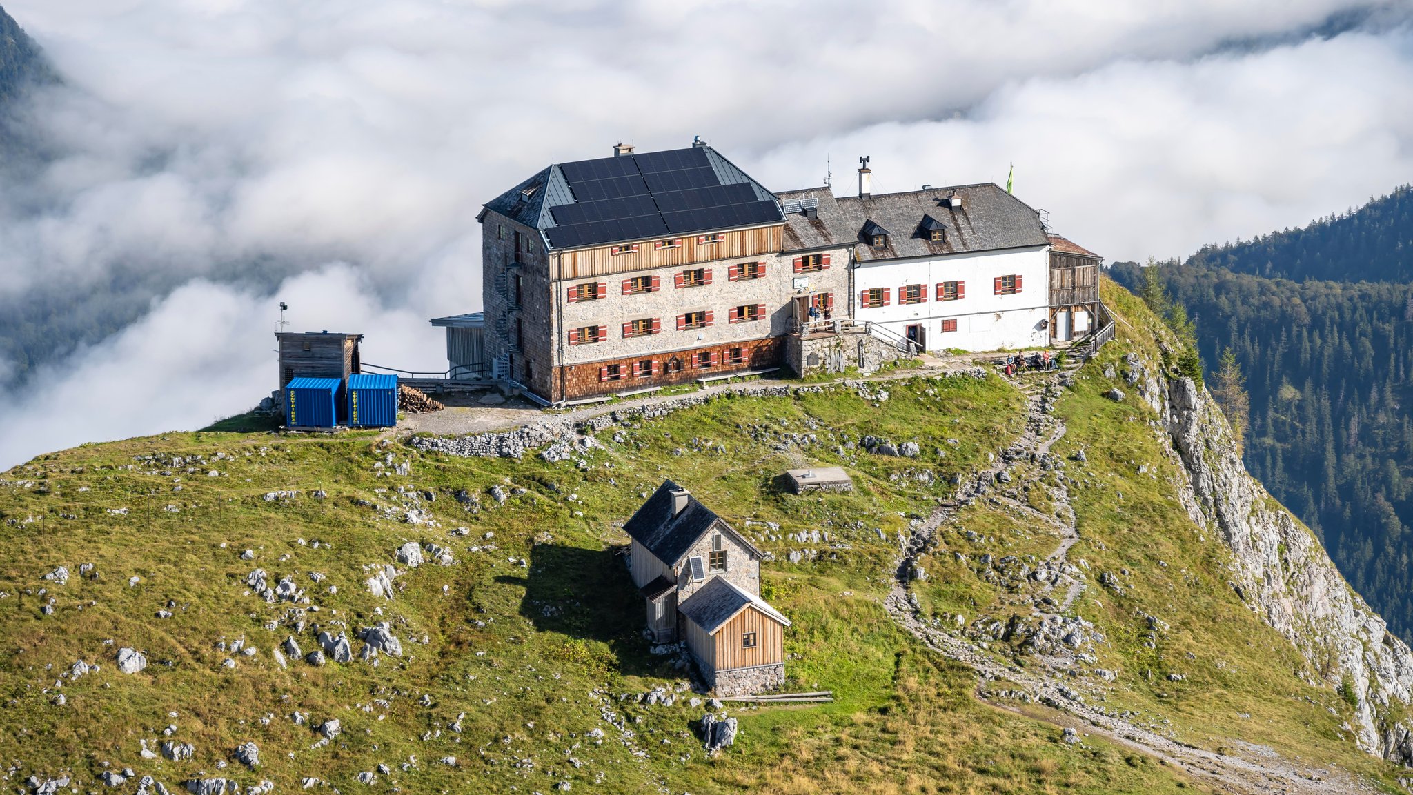 So drastisch ist der Wassermangel am Watzmannhaus