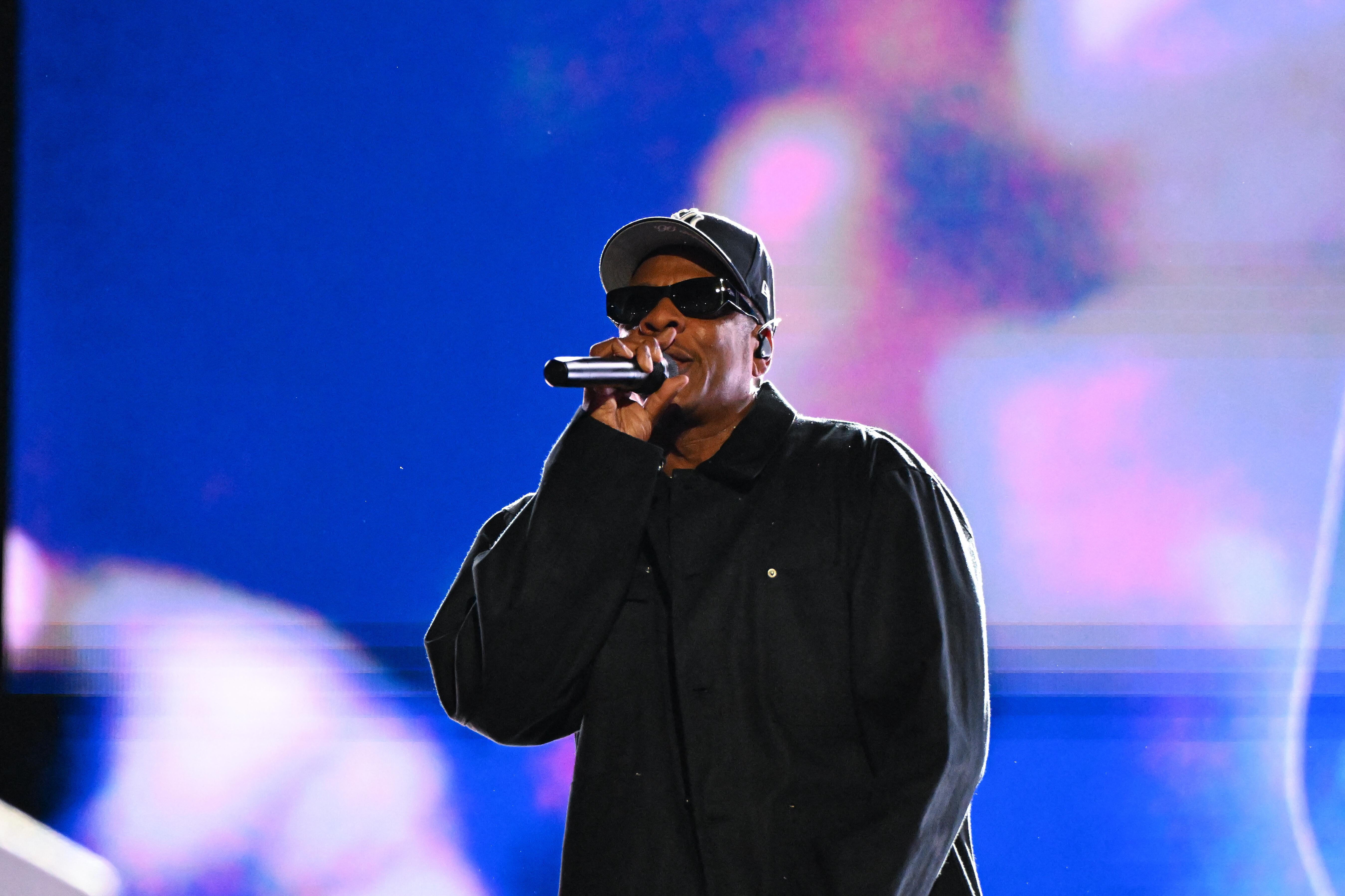 Jay-Z, hier im September 2026 bei einem Auftritt im Stade de France in Paris | Bild:picture alliance / abaca | ABACA
