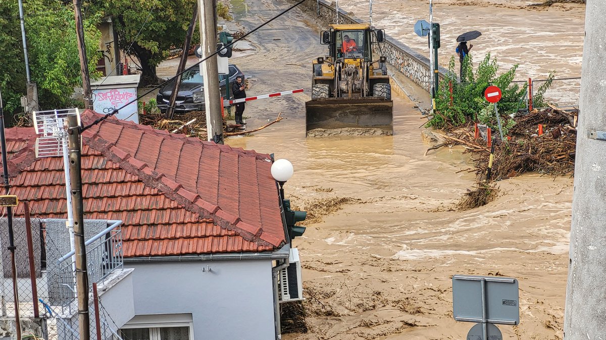 Überschwemmung in Griechenland: Weitere Todesopfer geborgen