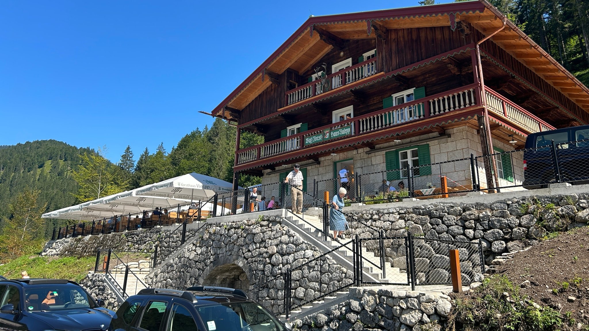 Forsthaus Valepp am Spitzingsee für Besucher geöffnet