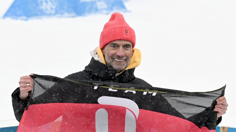 Jürgen Klopp, Fußballfunktionär, bei den Olympischen Spielen in Cortian | Bild: picture alliance/dpa | Hendrik Schmidt Jürgen Klopp, Fußballfunktionär, bei den Olympischen Spielen in Cortian
