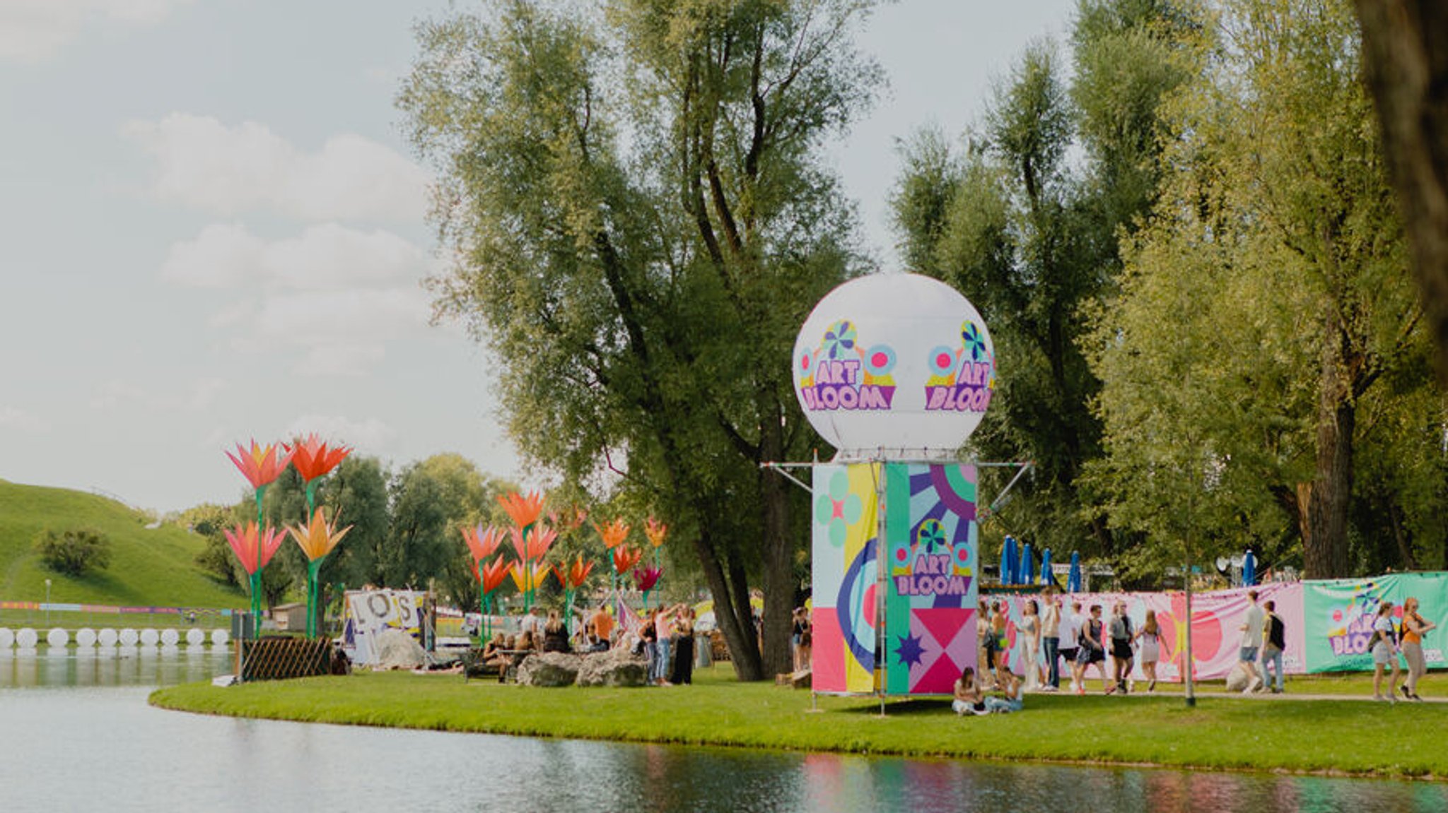 Superbloom Festival 2023 im Olympiapark München.