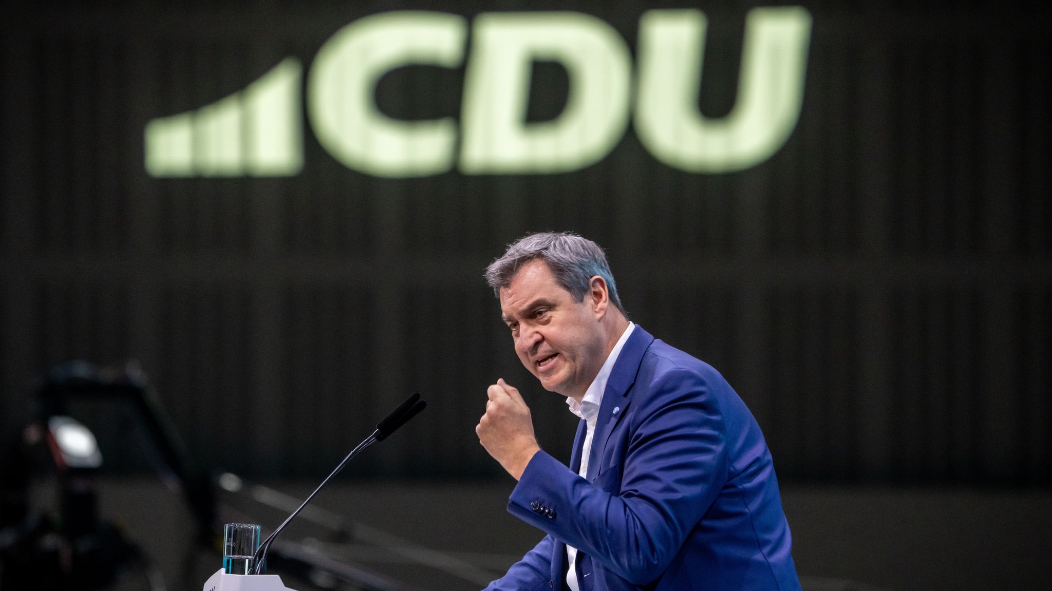 Söder beim CDU-Parteitag