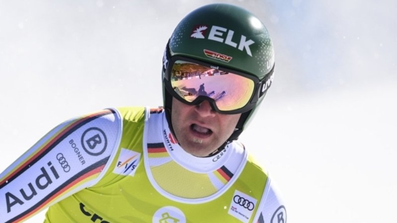 Romed Baumann beim Ski-Weltcup in Andorra