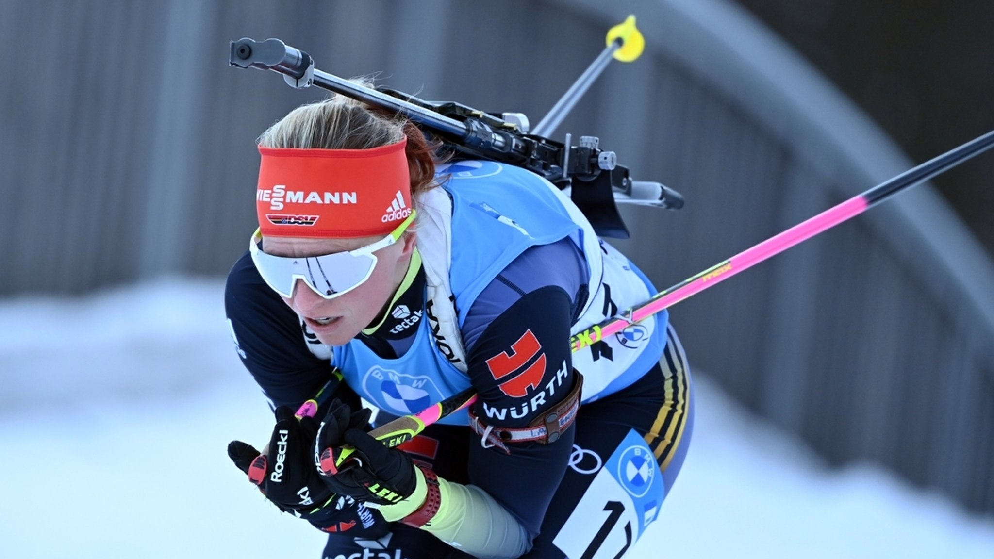 Biathletin Franziska Hildebrand