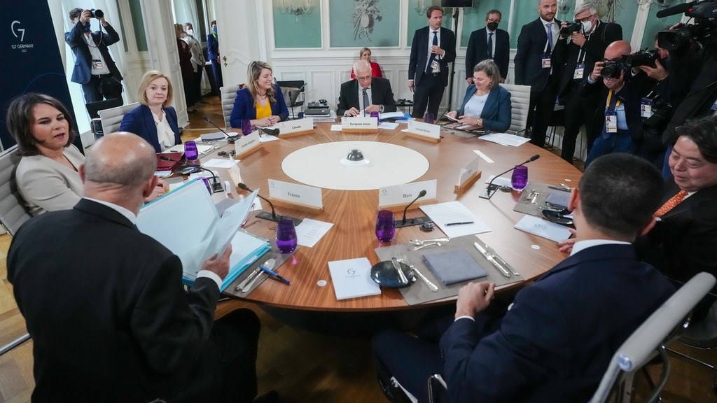 Gipfeltreffen der Außenminister der G7-Gruppe