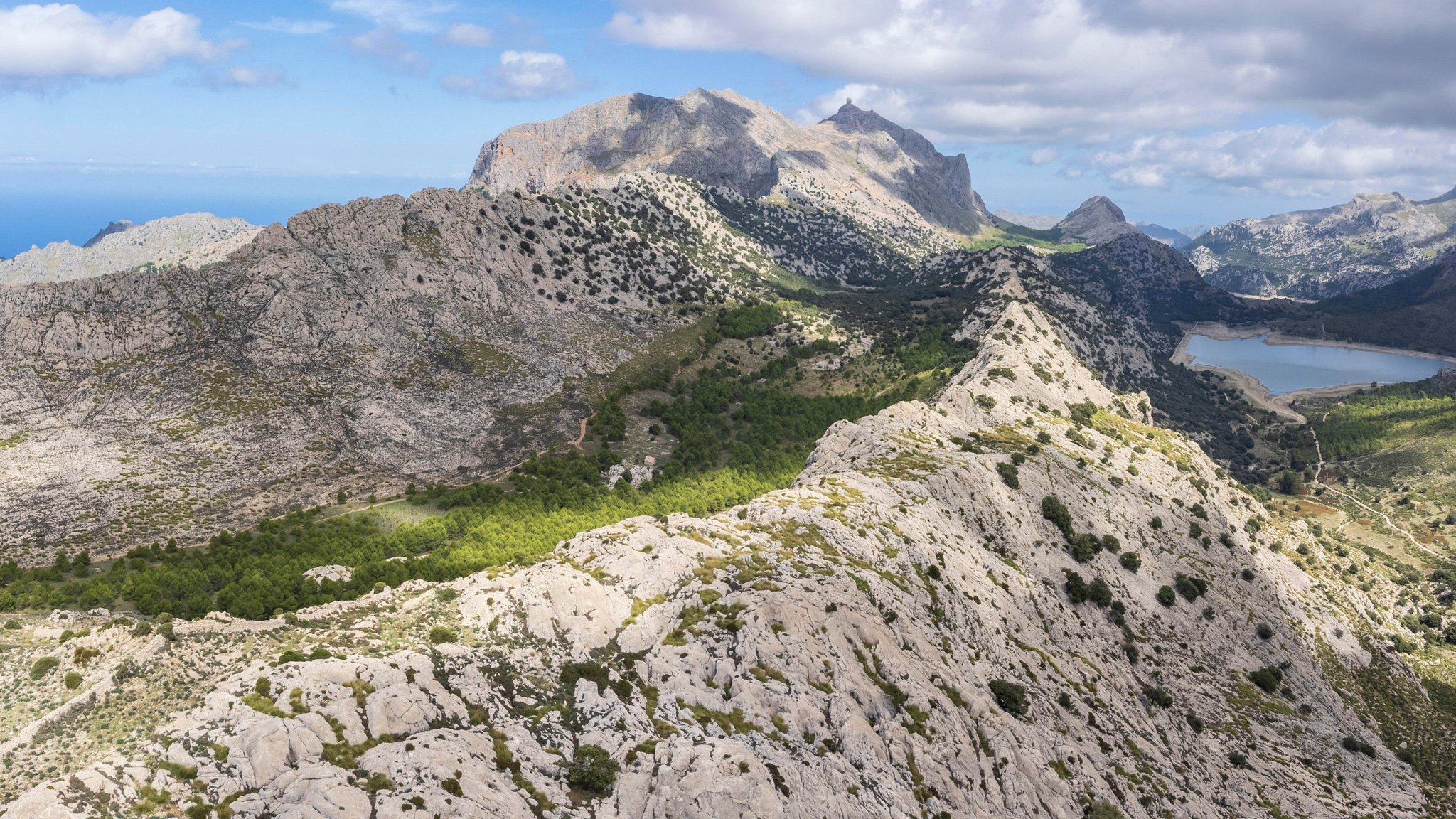 Die Serra de Tramuntana auf Mallorca ist der Fundort des ältesten Gorgonopsiden-Fossils der Welt