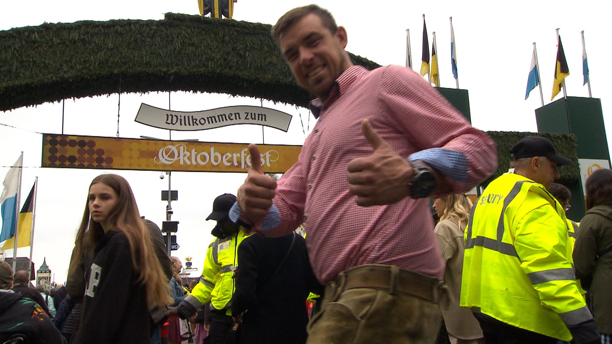 Am zweiten Wiesn-Wochenende strömen traditionell besonders viele Gäste aus dem Süden nach München.