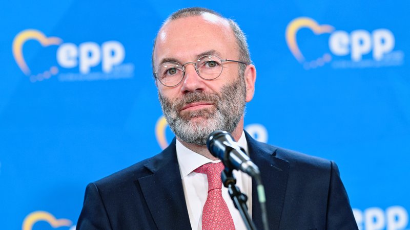 Manfred Weber (CSU), Partei- und Fraktionsvorsitzender der Europäischen Volkspartei | Bild: picture alliance/dpa | Uwe Anspach Manfred Weber (CSU), Partei- und Fraktionsvorsitzender der Europäischen Volkspartei