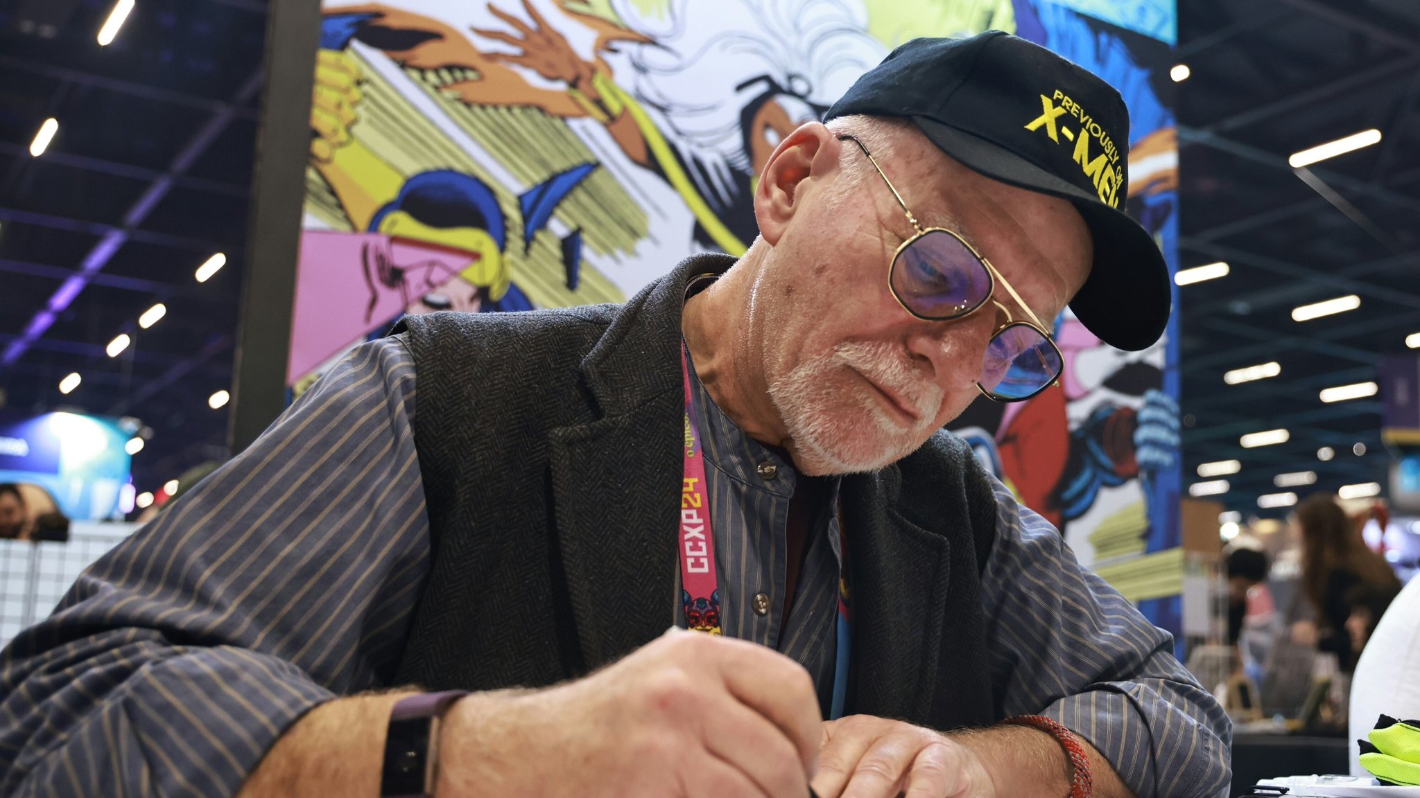 Der Comiczeichner Chris Claremont