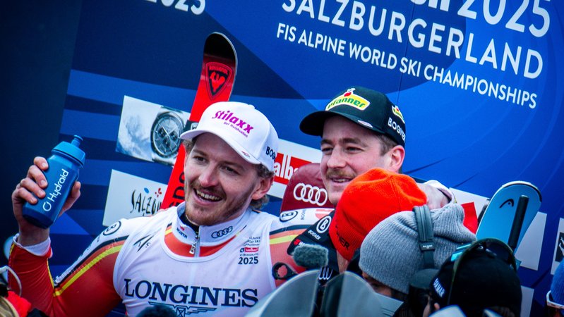 Linus Straßer und Simon Jocher | Bild: picture-alliance/dpa Linus Straßer und Simon Jocher