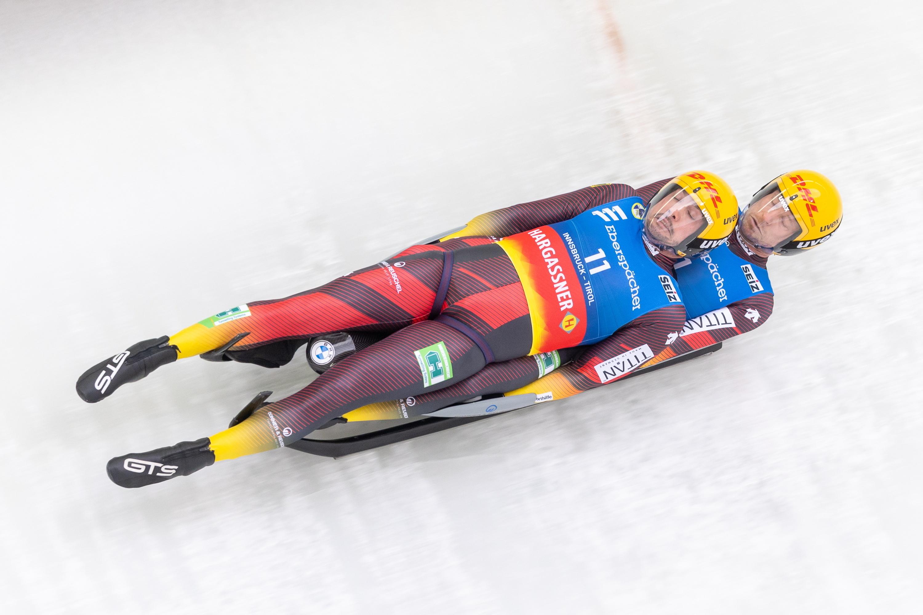 Tobias Wendl und Tobias Arlt im Doppelsitzer
