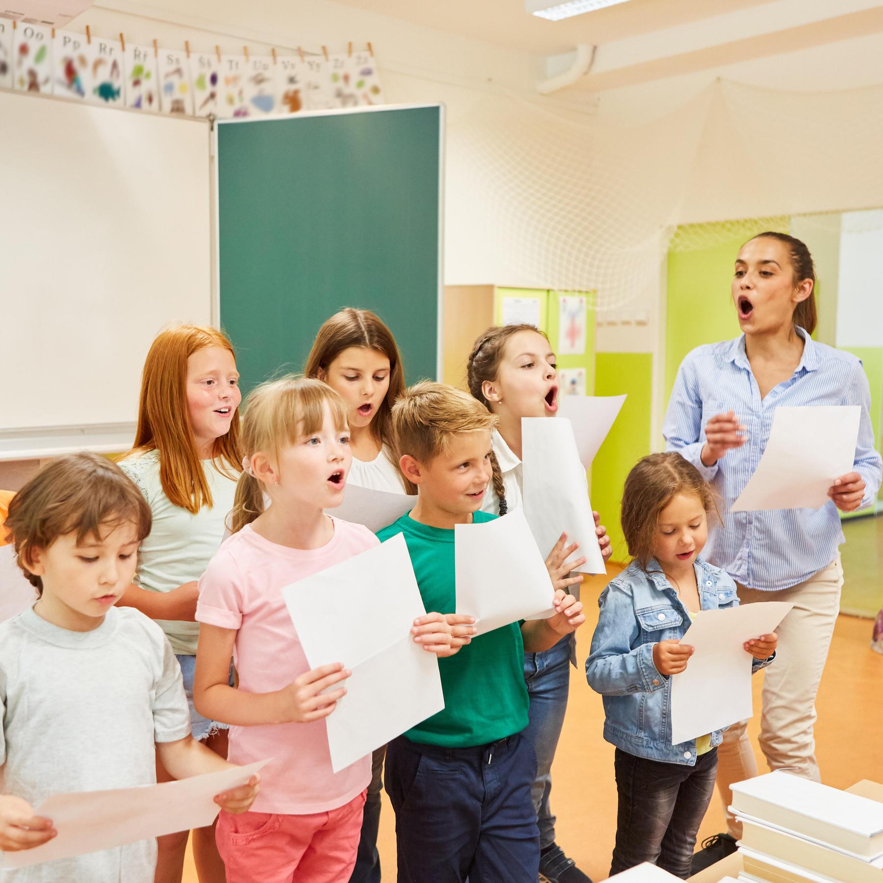 Musikbegeisterte Grundschule