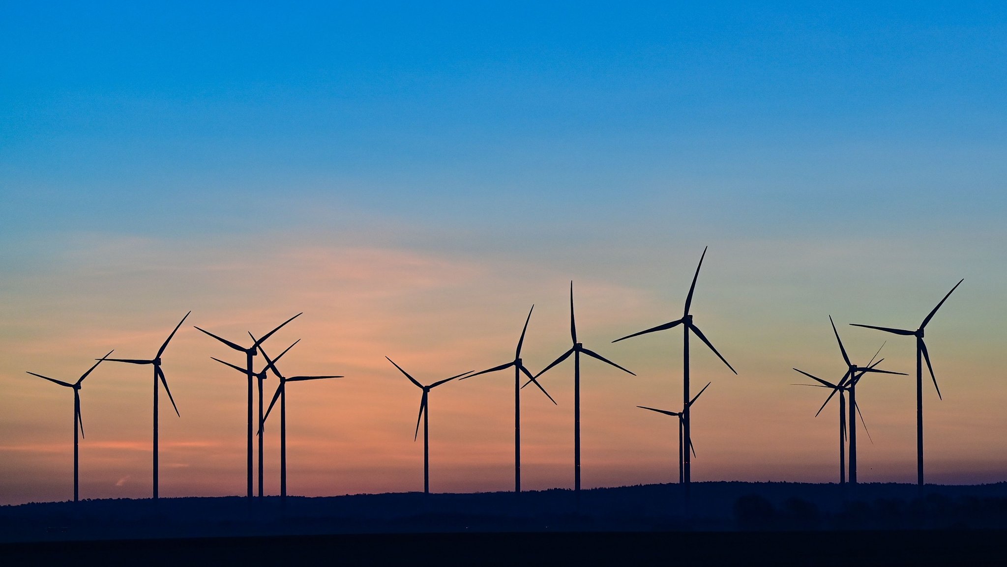 Windräder in Brandenburg