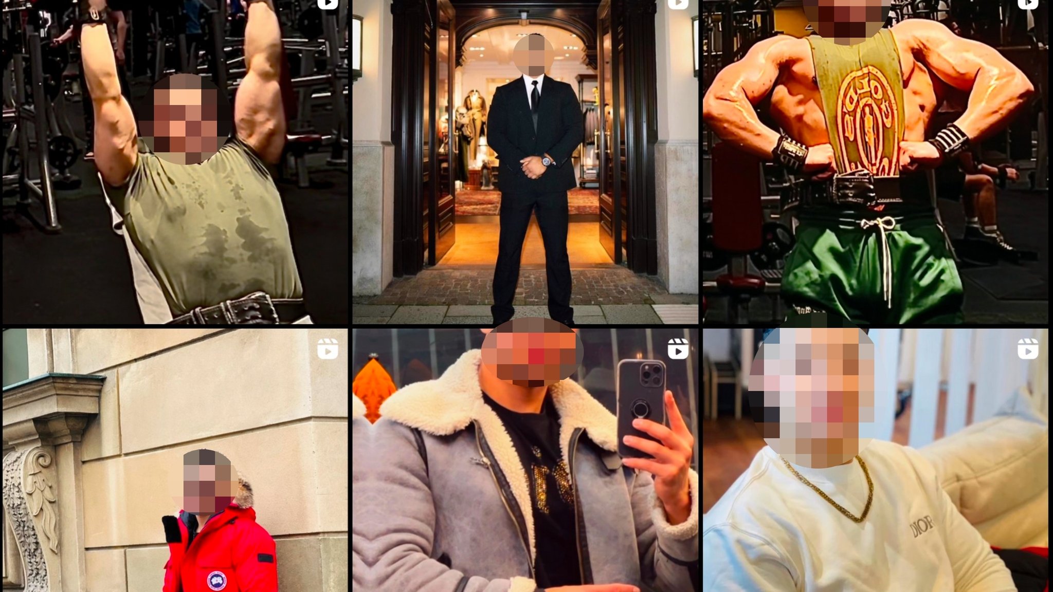 Der Täter des Anschlags von München, Farhad N., zeigte sich auf Instagram als Bodybuilder und Fitnessinfluencer.