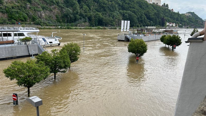 Hochwasser in Bayern - Die Lage am Dienstag | Bild: BR/Katharina Häringer Hochwasser in Bayern - Die Lage am Dienstag