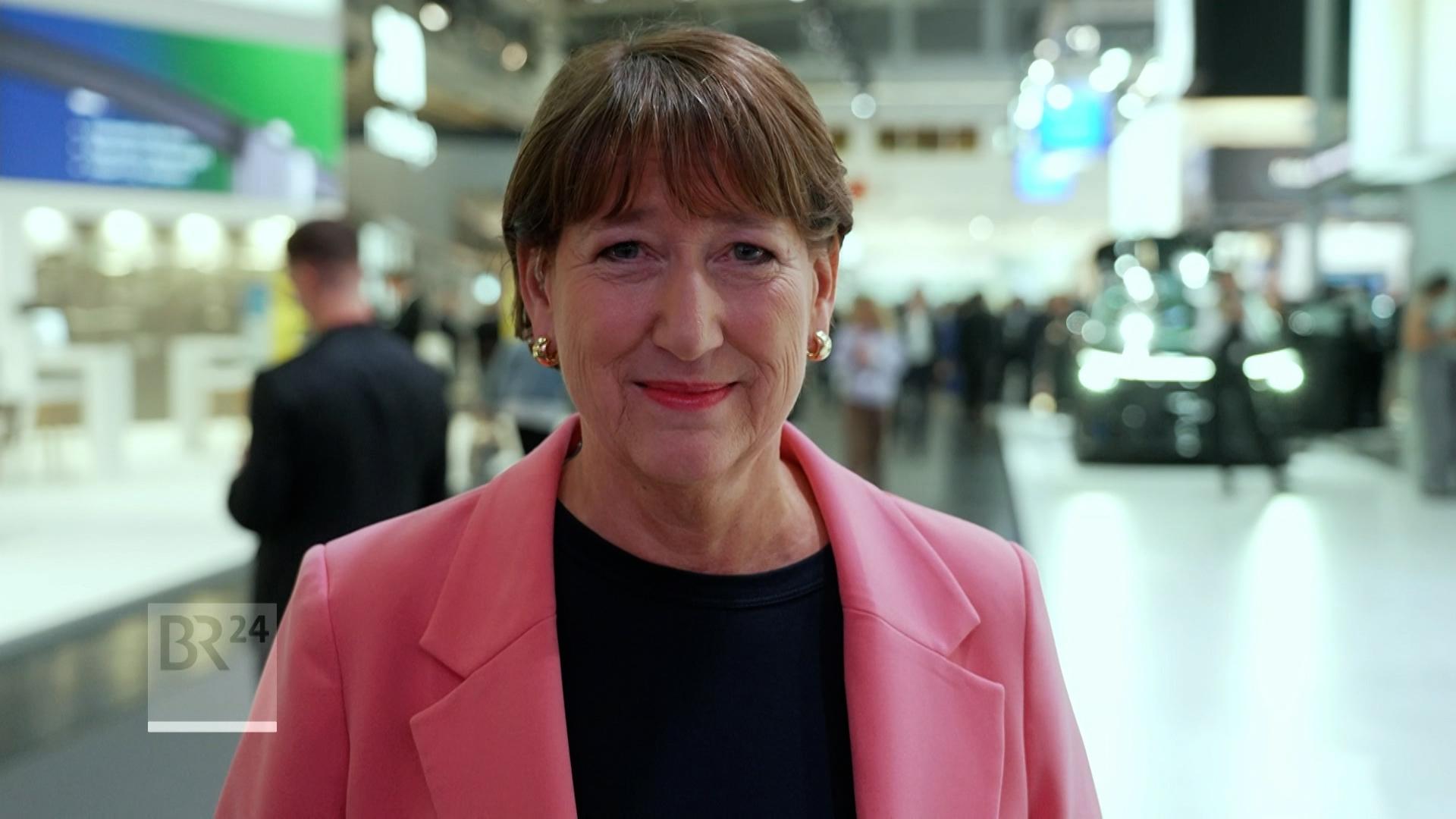 Die Präsidentin des Verbandes der Automobilindustrie: Hildegard Müller