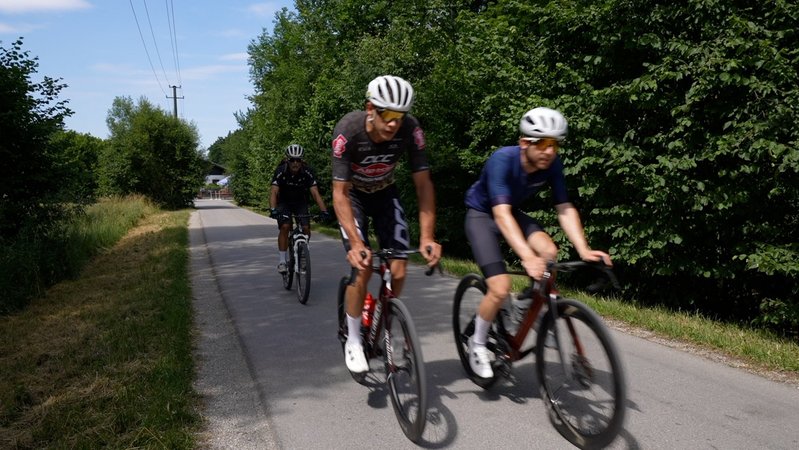 Umkämpfter Radweg in Oberhaching | Bild: Oliver Römhild Umkämpfter Radweg in Oberhaching