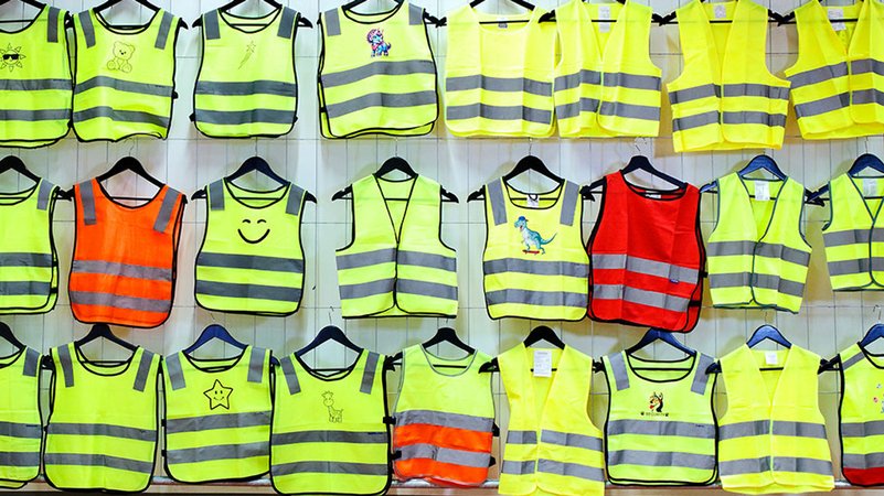 Warnwesten | Bild: ADAC/Ralph Wagner Warnwesten