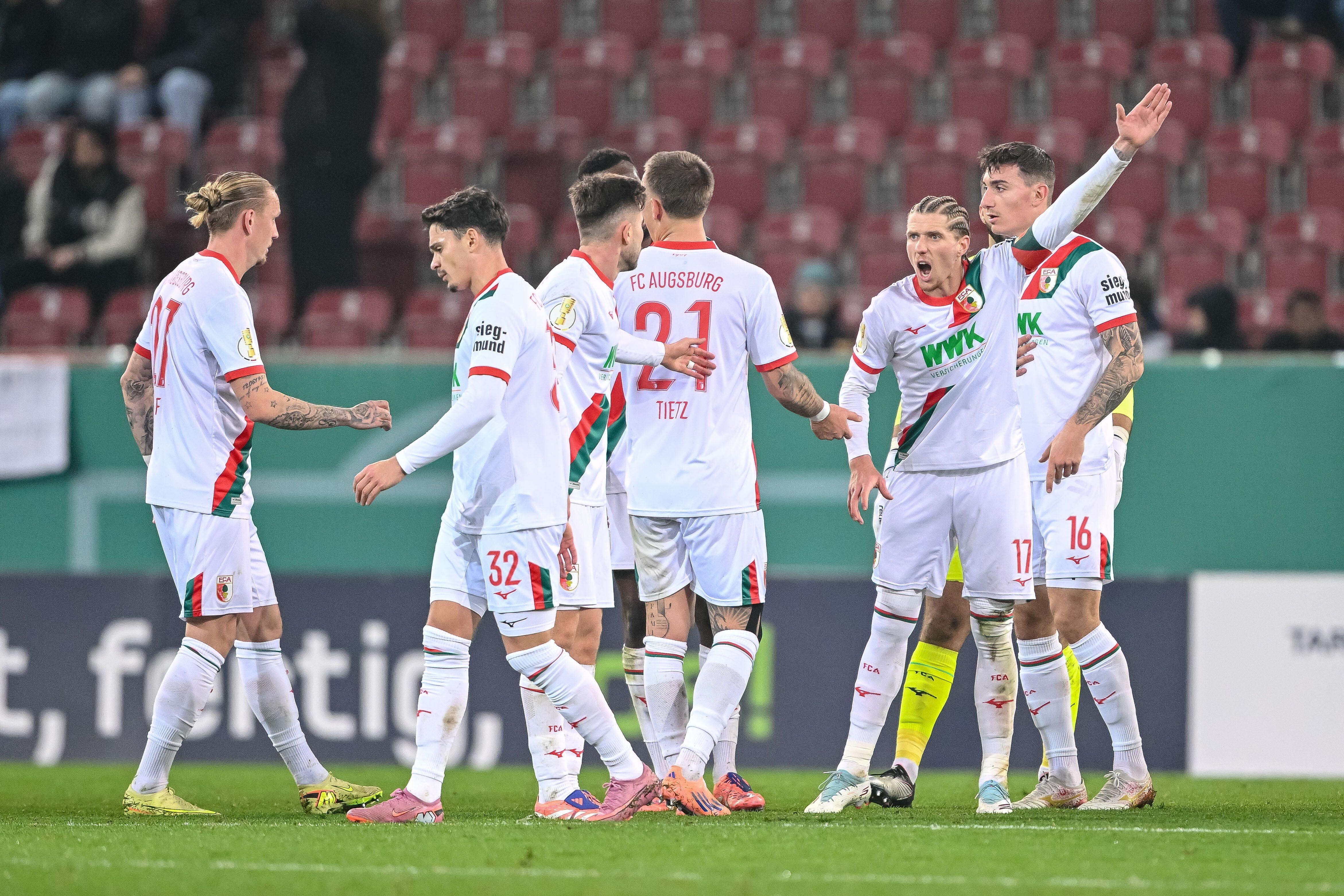 Frust beim FC Augsburg.