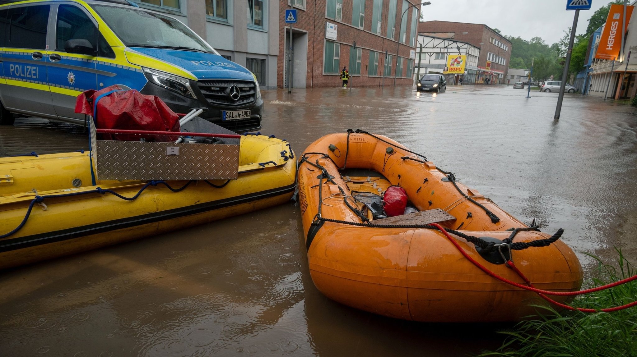 Hochwasser nach Dauerregen: Ausnahmezustand im Saarland