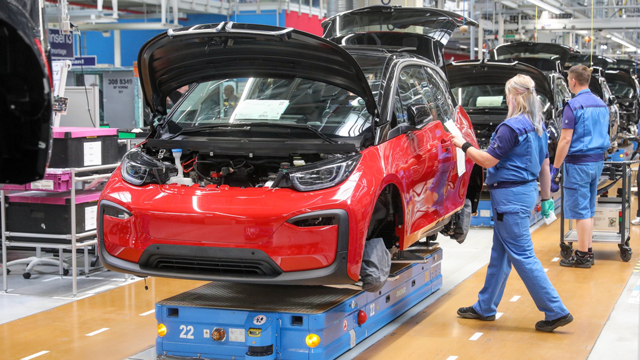 Produktion des BMW i3