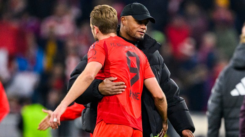 Harry Kane und Vincent Kompany | Bild: picture-alliance/dpa Harry Kane und Vincent Kompany